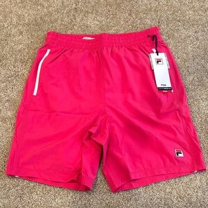 Fila Hot Pink Sports Shorts